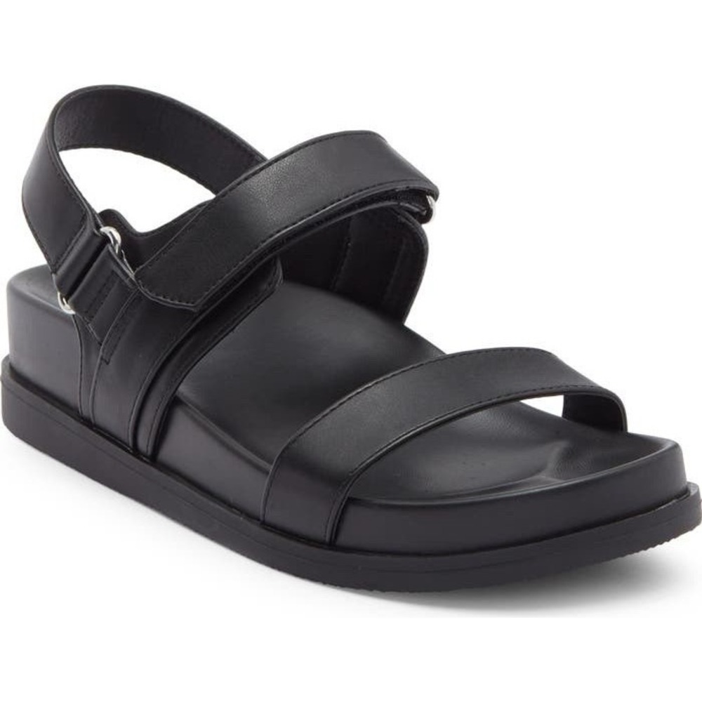 DV‎ by Dolce Vita Women's Argyle Strap Sandals Black Size 10 M US